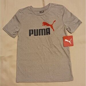 Puma Kids Tee Shirt Short Sl  NWT